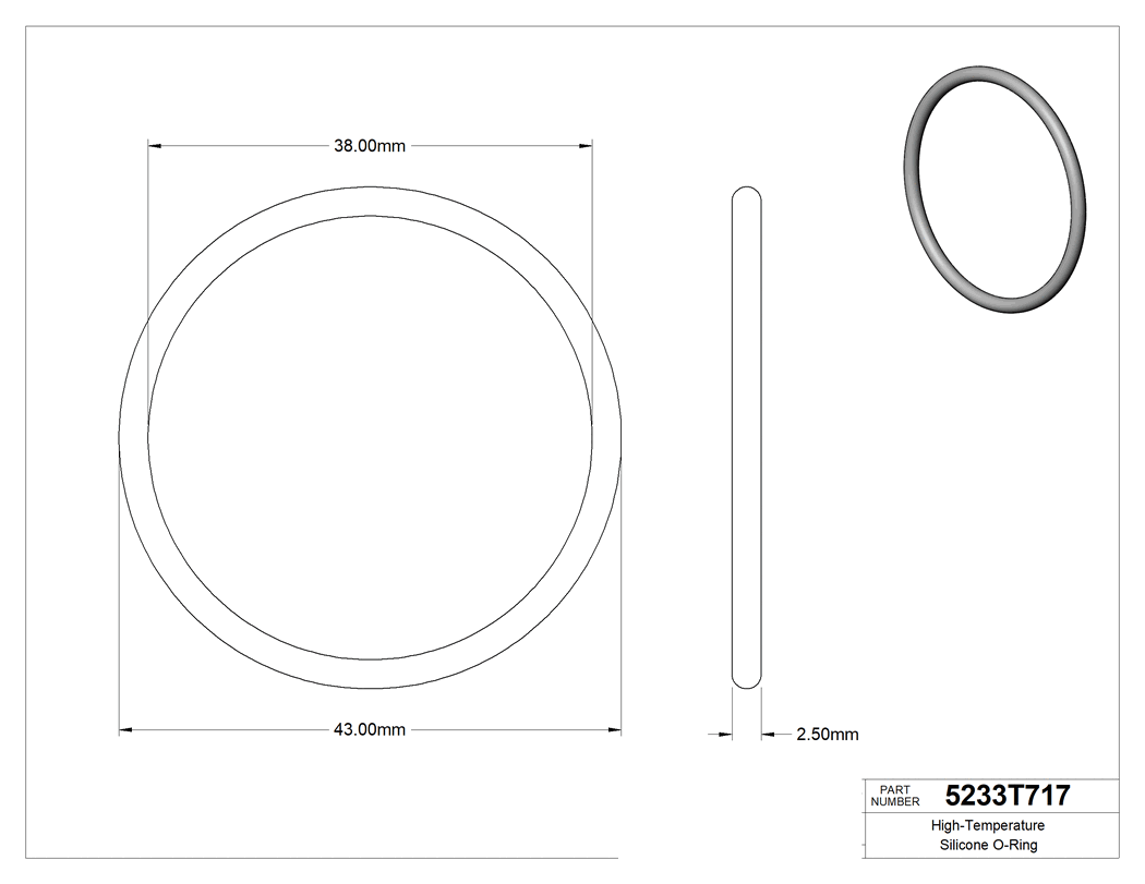 Technical drawing - 5233T717